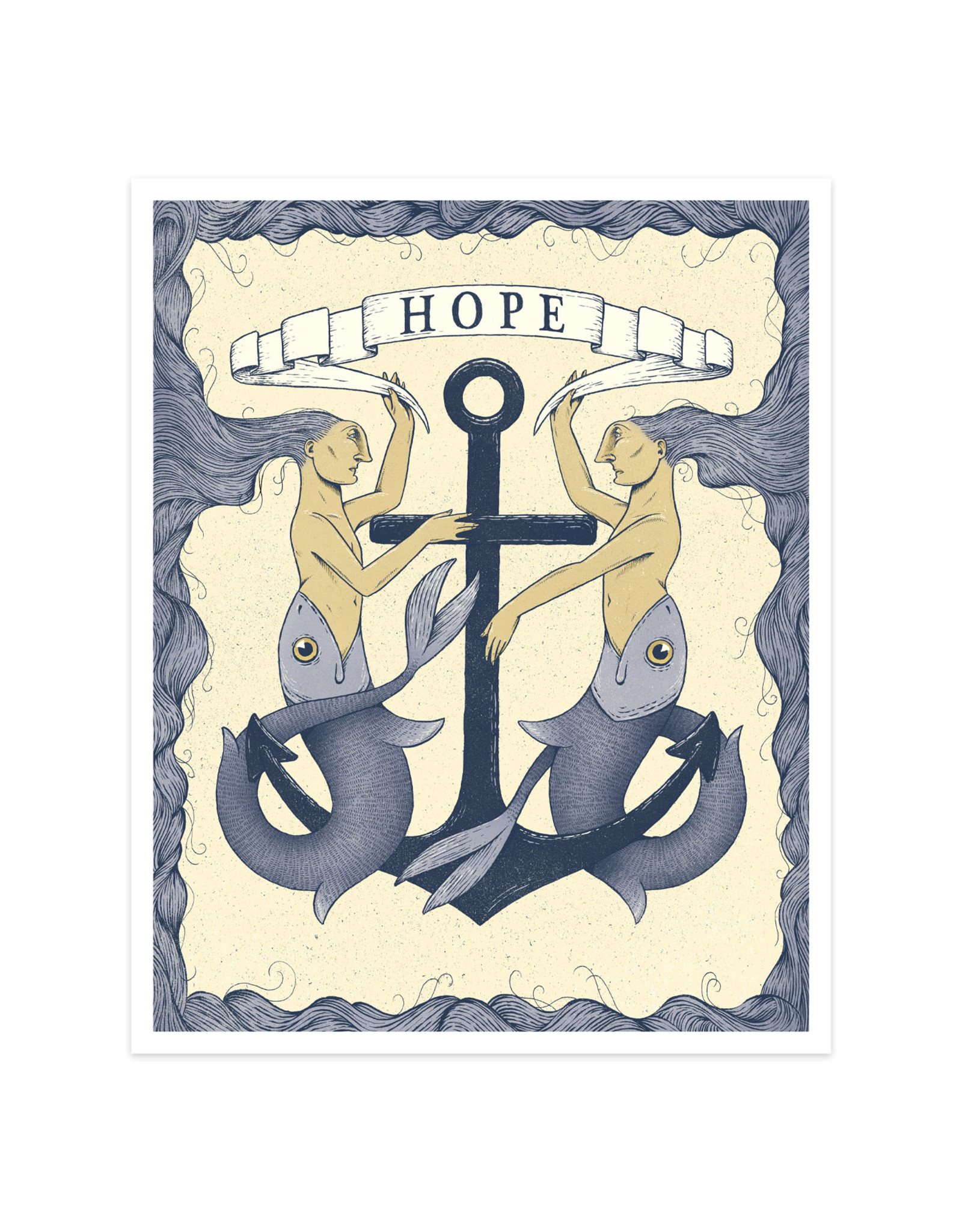 Mermaid Hope Print
