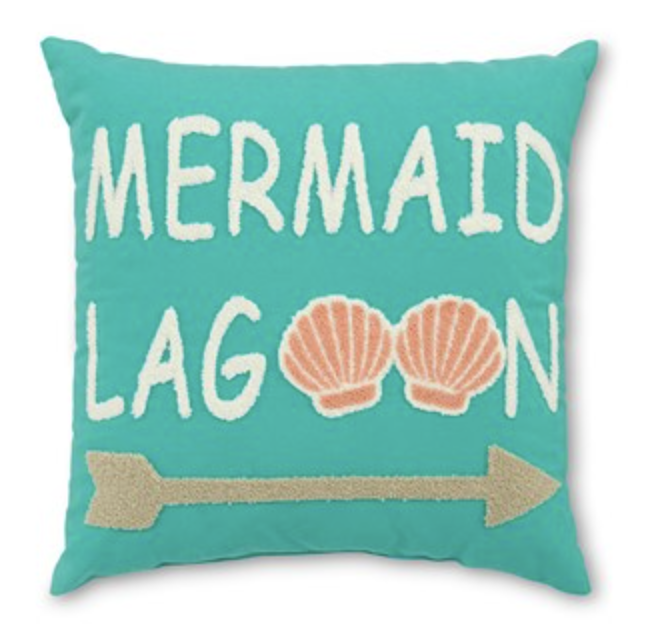 Mermaid Lagoon Pillow