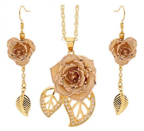 The-Eternity-Rose-White-Leaf-Theme-Pendant-and-Earring-Set-1-credit-The-Eternity-Rose