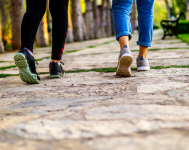 Healthy benefits of walking