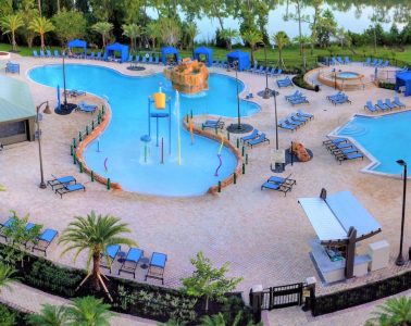 The pool at Wyndham Lake Buena Vista Resort