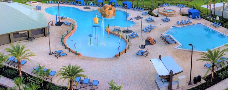 The pool at Wyndham Lake Buena Vista Resort