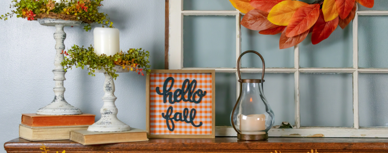 6 Ways To Decorate Your Mantel for the Fall Season